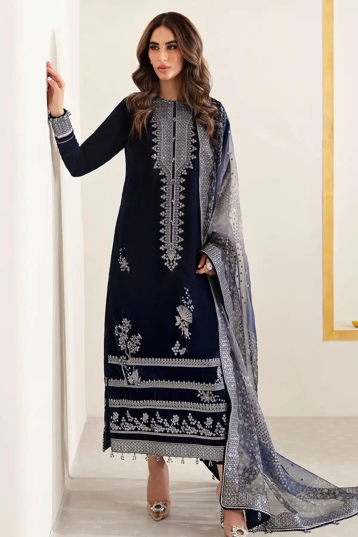 Jazmin | Velvet 23 | VF-2007 - Aqsa Fabrics