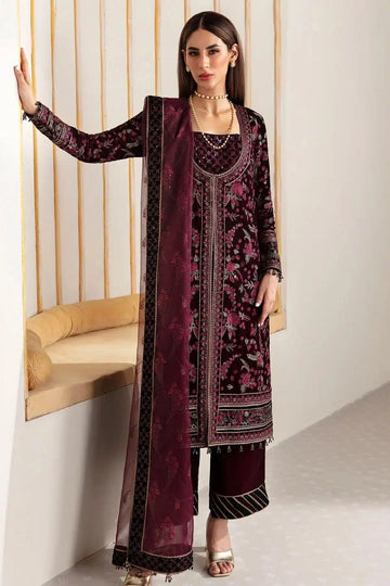 Jazmin | Velvet 23 | VF-2010 - Aqsa Fabrics