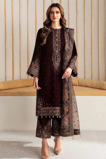 Jazmin | Velvet 23 | VF-2012 - Aqsa Fabrics