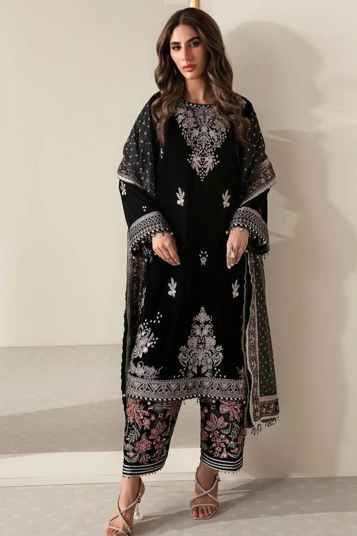 Jazmin | Velvet 23 | VF-2013 - Aqsa Fabrics