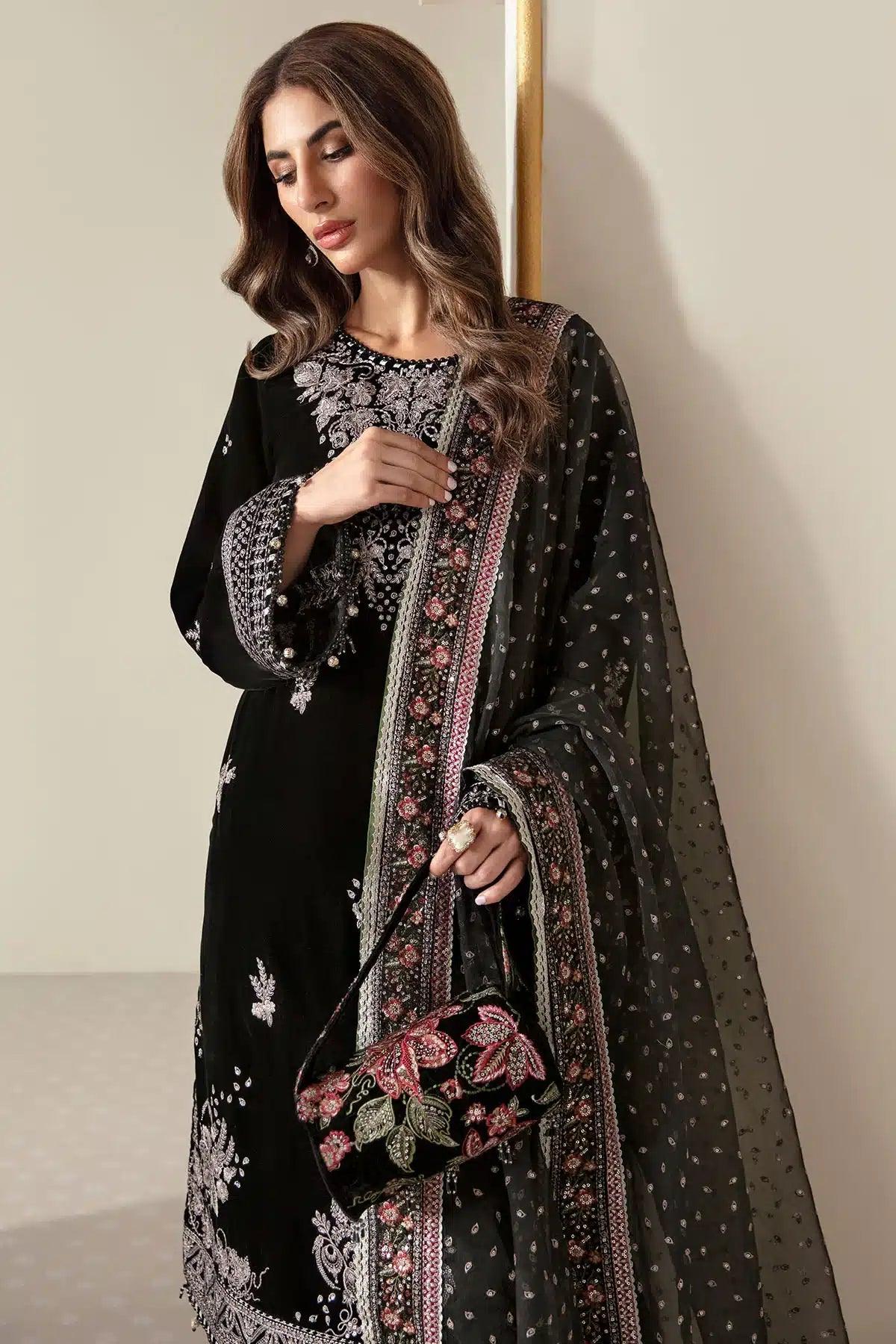 Jazmin | Velvet 23 | VF-2013 - Aqsa Fabrics