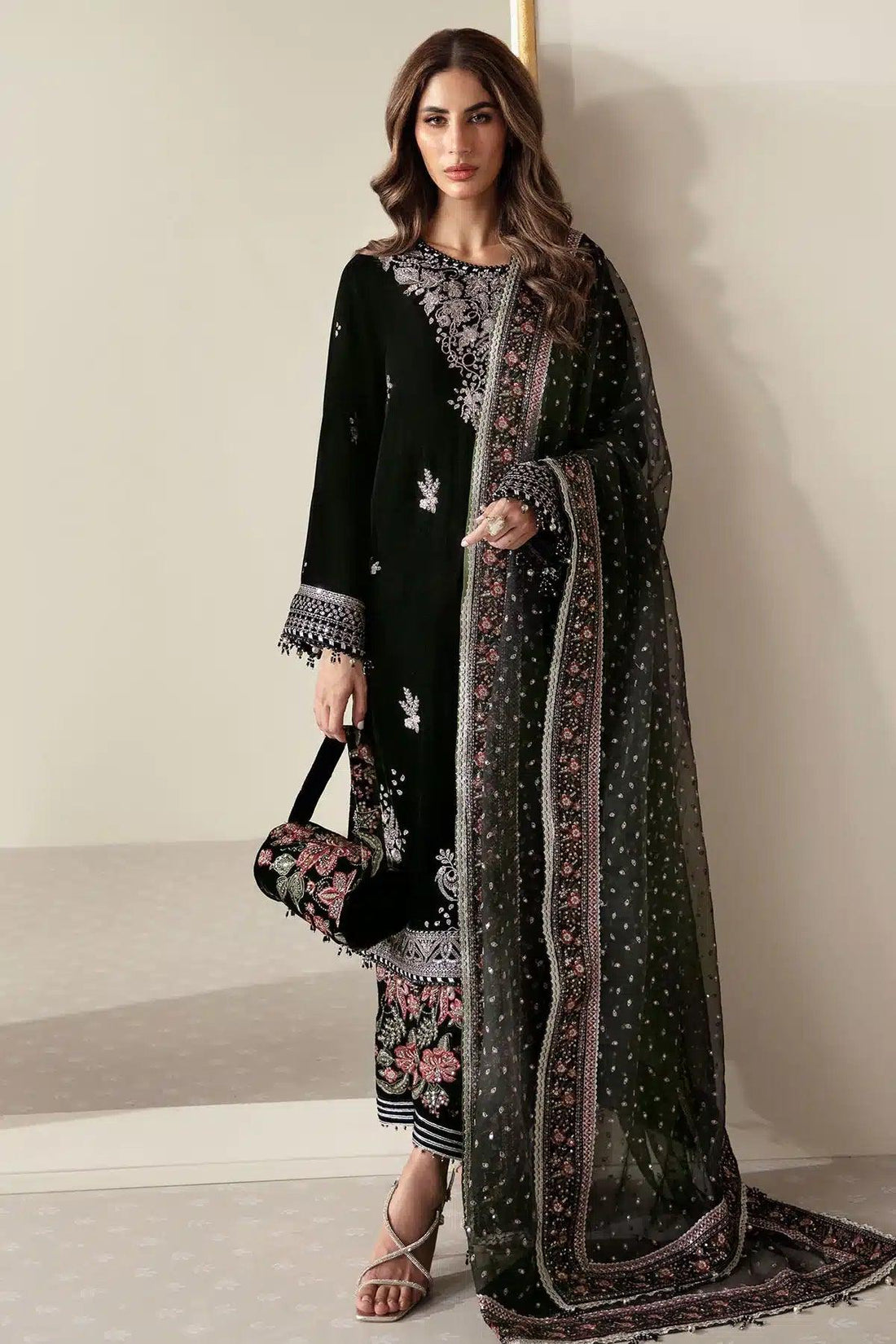 Jazmin | Velvet 23 | VF-2013 - Aqsa Fabrics