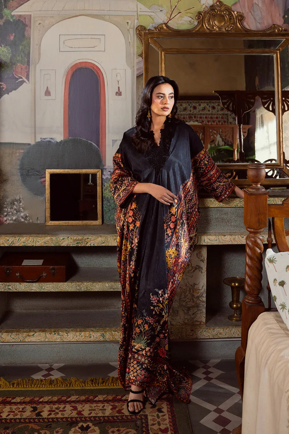 Saira Rizwan | Dahini Silk Pret | REEF -SRLP05-25 - Aqsa Fabrics