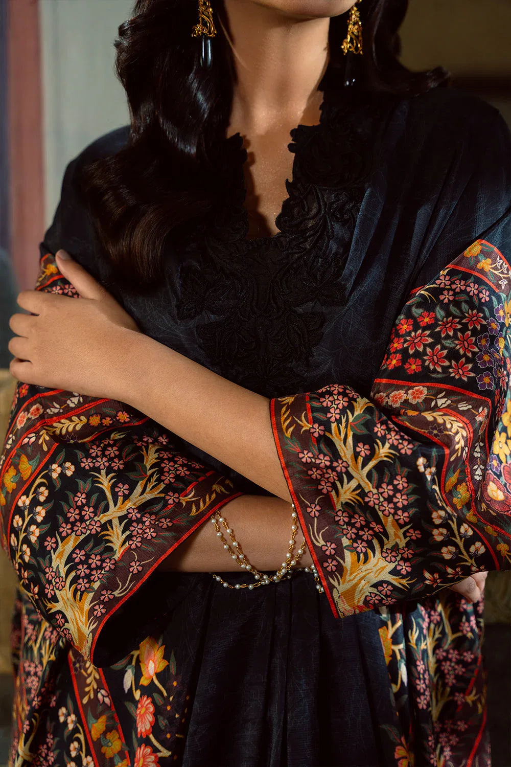 Saira Rizwan | Dahini Silk Pret | REEF -SRLP05-25 - Aqsa Fabrics