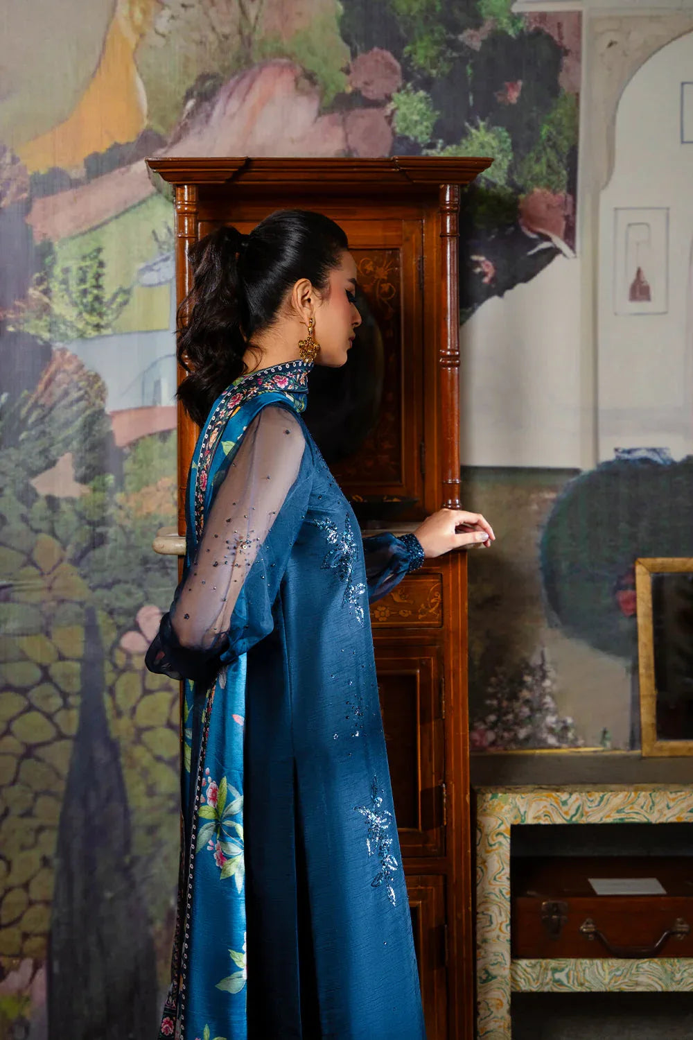 Saira Rizwan | Dahini Silk Pret | SIAN -SRLP03-25 - Aqsa Fabrics