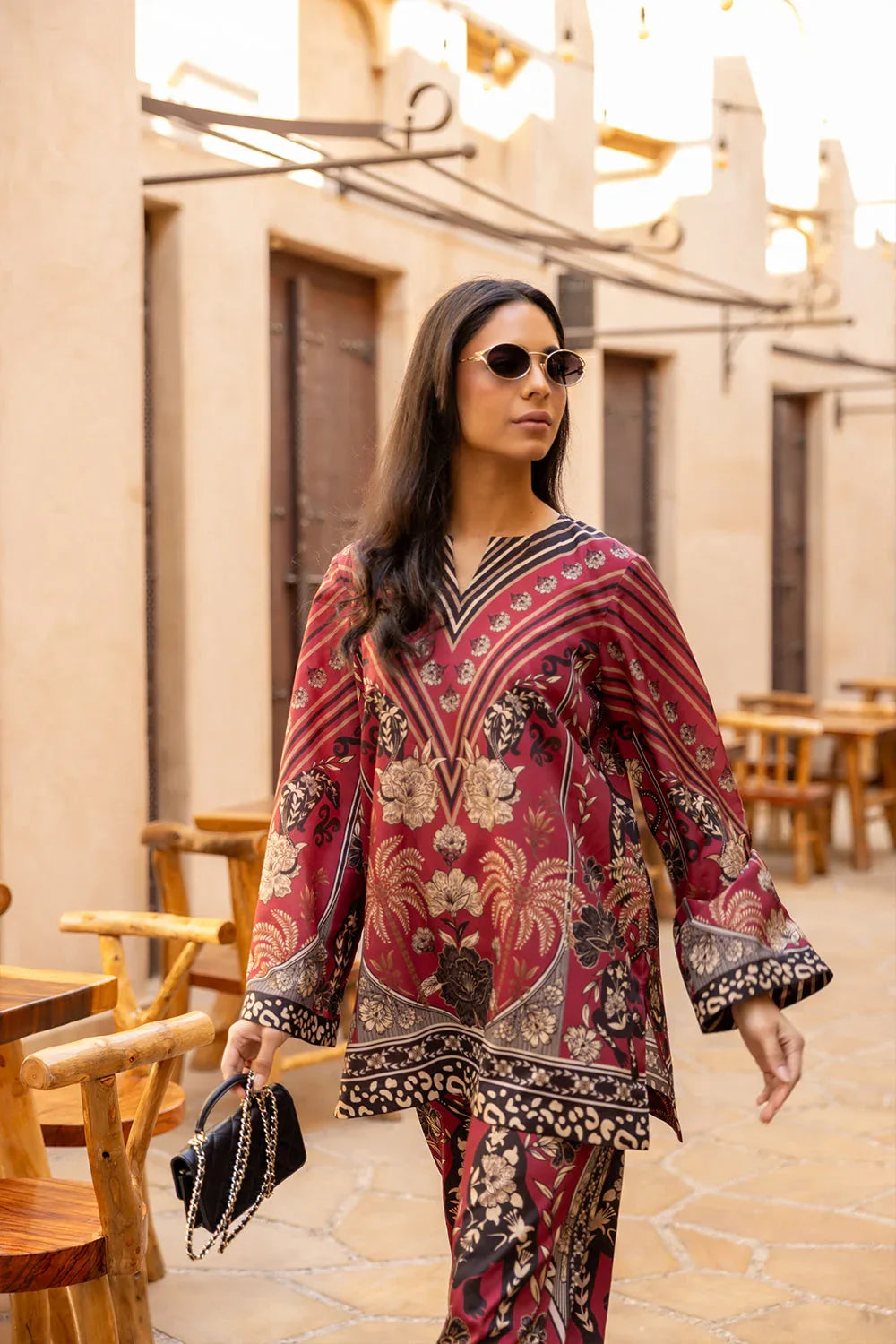 Saira Rizwan | Resort Collection 25 | ROSA-SRRC03-25 - Aqsa Fabrics