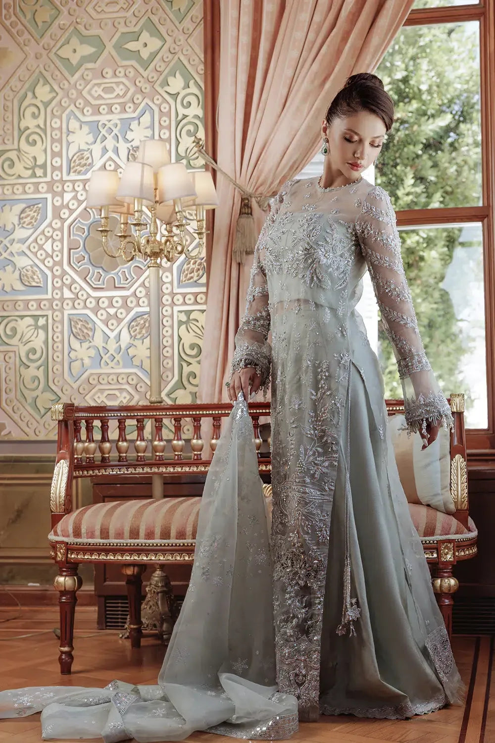 Saira Rizwan | Lumiere Festive 23 | Cart00 items - Aqsa Fabrics