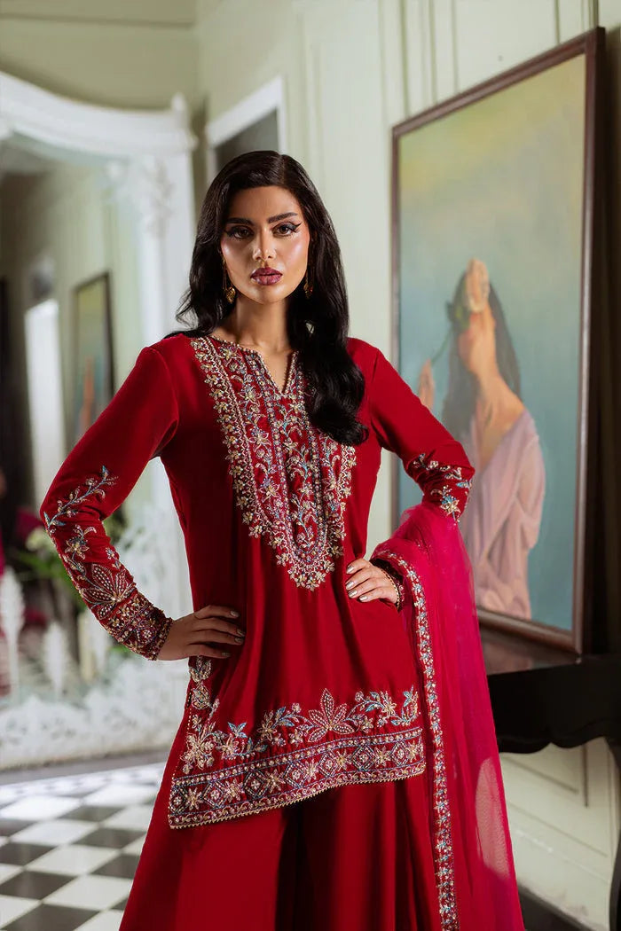 Saira Rizwan | Velvet Pret 25 | SHIREEN-SRVP25-04 - Aqsa Fabrics