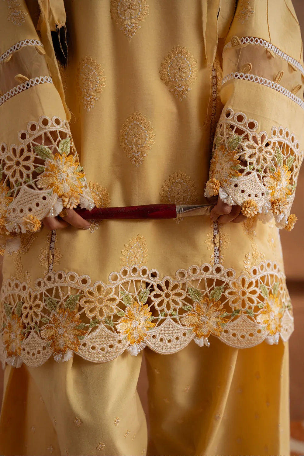 Saira Rizwan | Laanem Summer Lawn 25 | LEYLA-A-SRL25-04 - Aqsa Fabrics