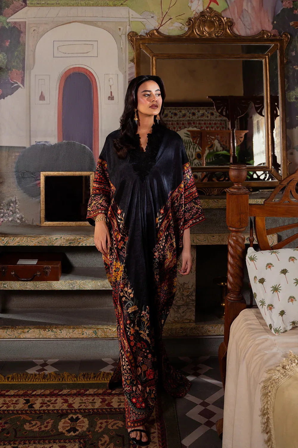 Saira Rizwan | Dahini Silk Pret | REEF -SRLP05-25 - Aqsa Fabrics