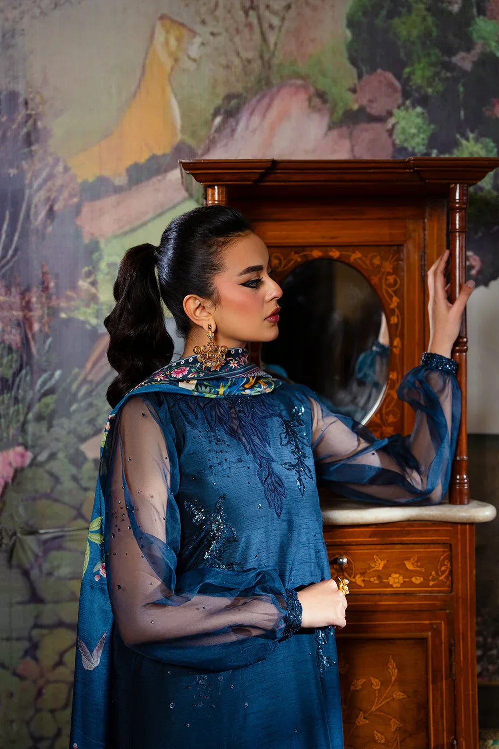 Saira Rizwan | Dahini Silk Pret | SIAN -SRLP03-25 - Aqsa Fabrics