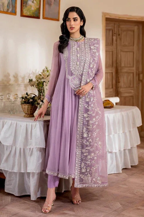 Declare | Chiffon Luxe | ORCHID LFP-1107 - Aqsa Fabrics