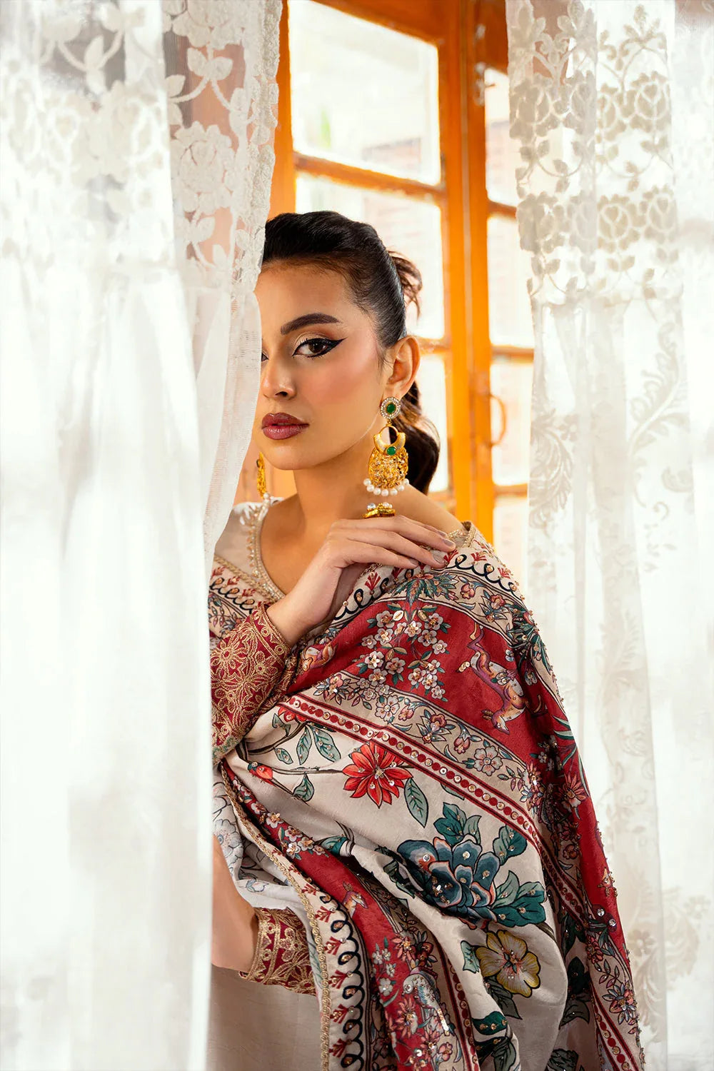 Saira Rizwan | Dahini Silk Pret | DUNE - SRLP01-25 - Aqsa Fabrics