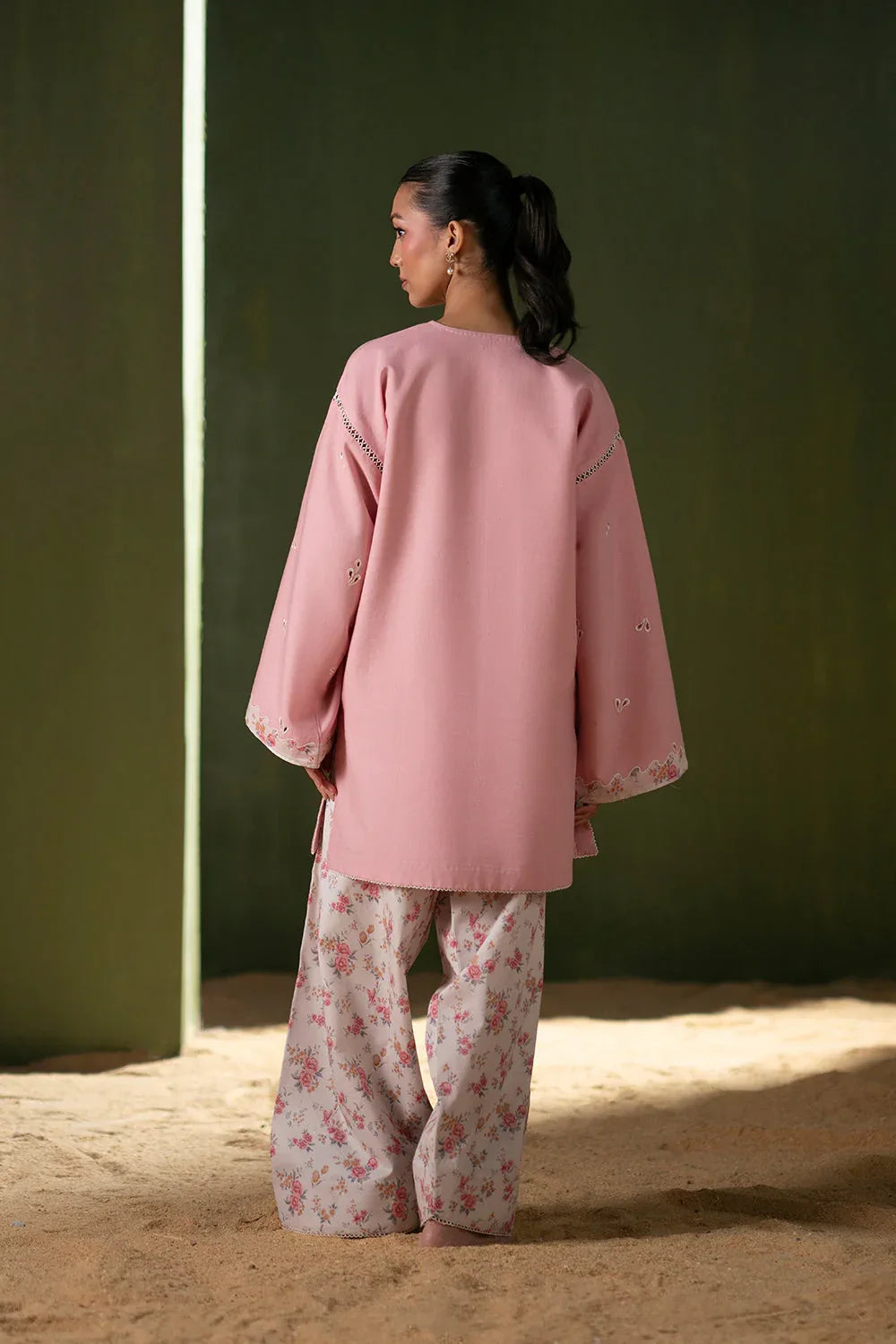 Saira Rizwan | Joolie Co ords | JOOLIE PINK - JBP25-08 - Aqsa Fabrics
