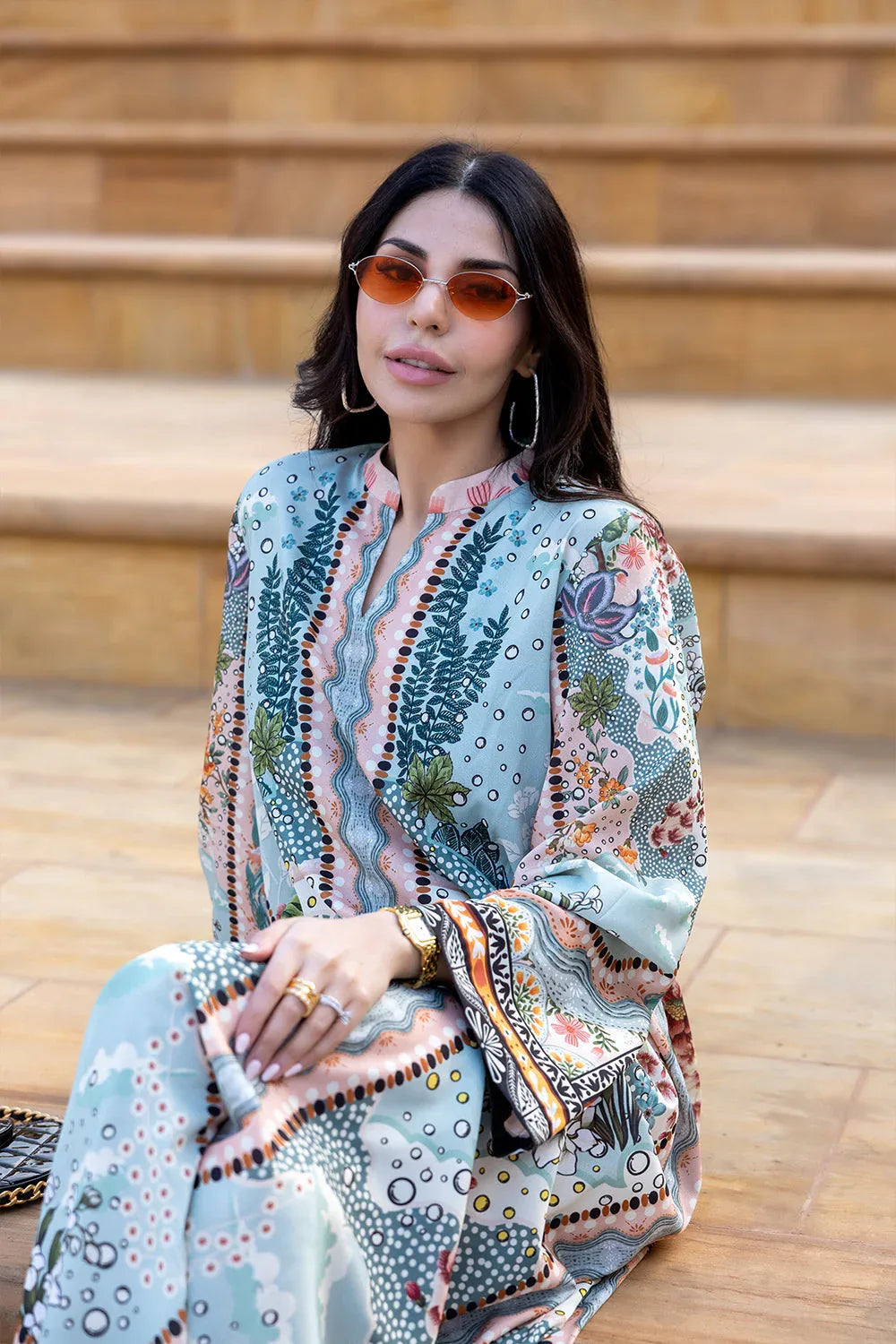 Saira Rizwan | Resort Collection 25 | IVY-SRRC01-25 - Aqsa Fabrics