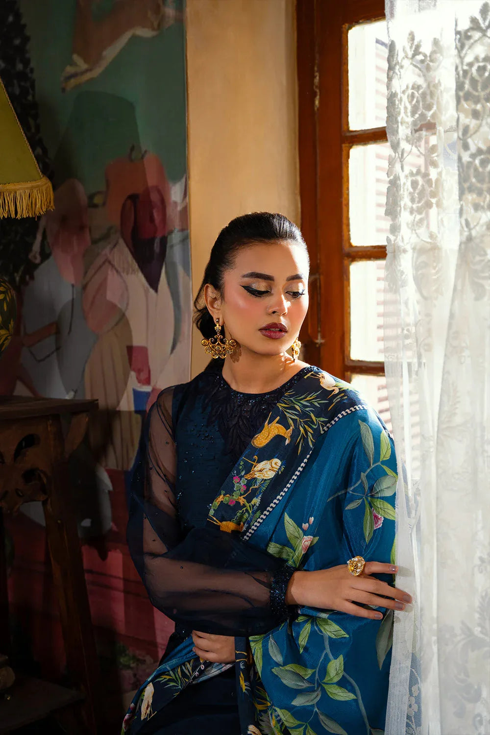 Saira Rizwan | Dahini Silk Pret | SIAN -SRLP03-25 - Aqsa Fabrics