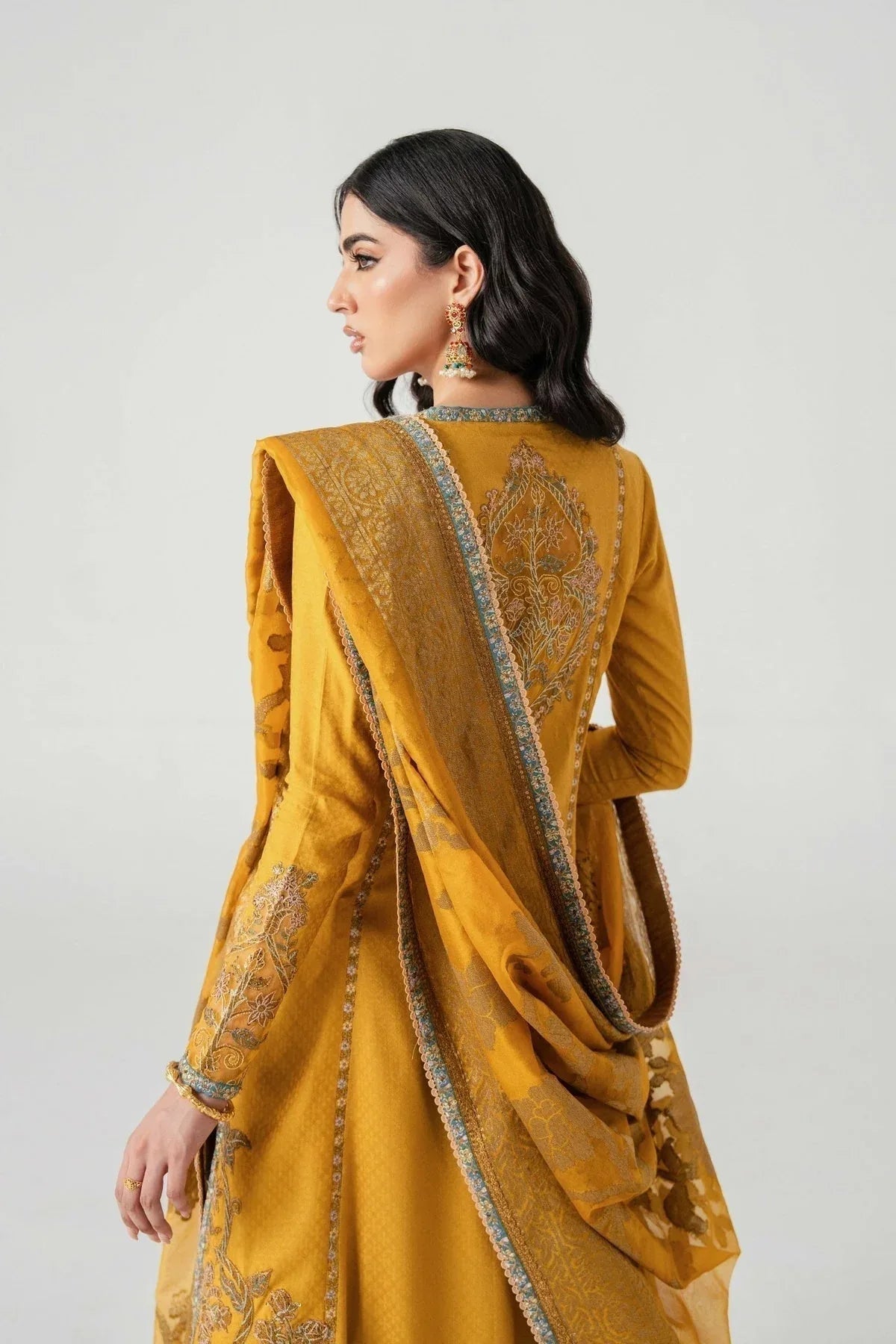 Fahad Hussayn | Jalsa Ghar | Kunj buta - Aqsa Fabrics