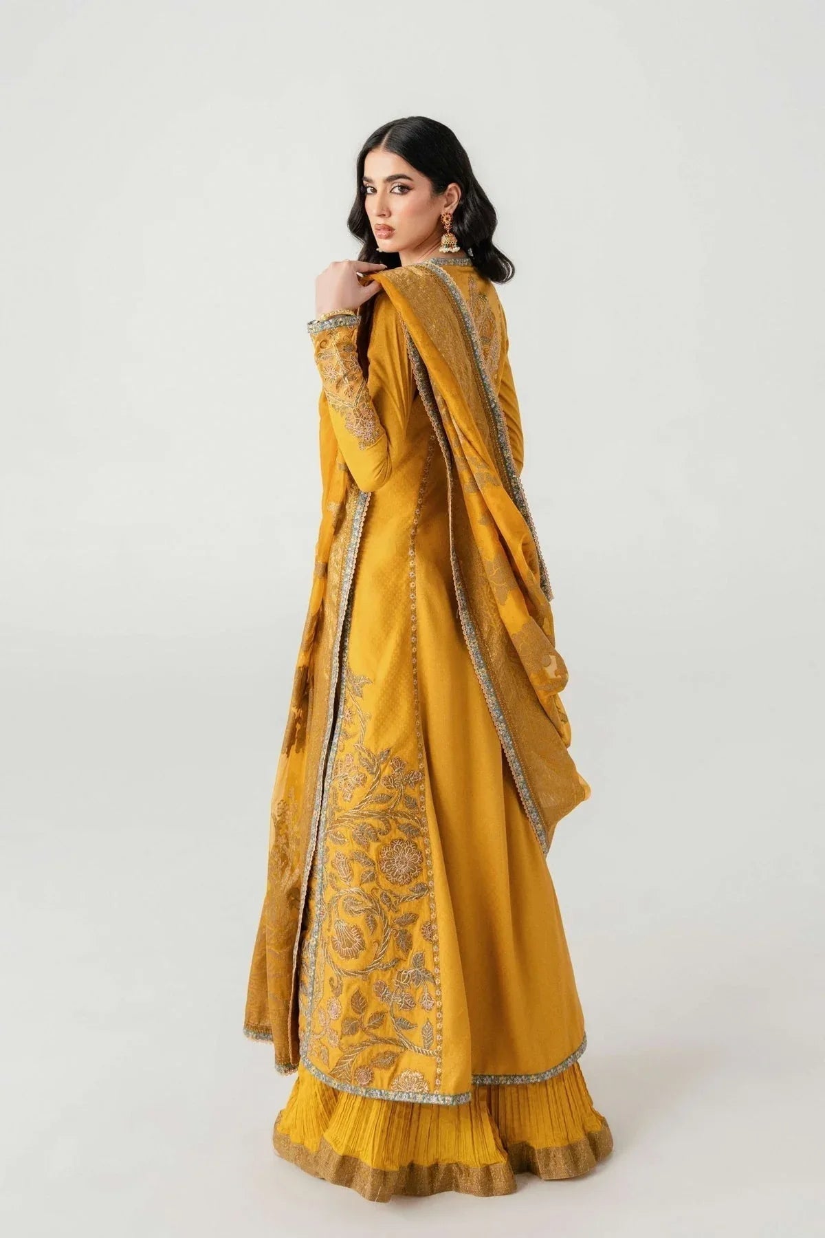 Fahad Hussayn | Jalsa Ghar | Kunj buta - Aqsa Fabrics