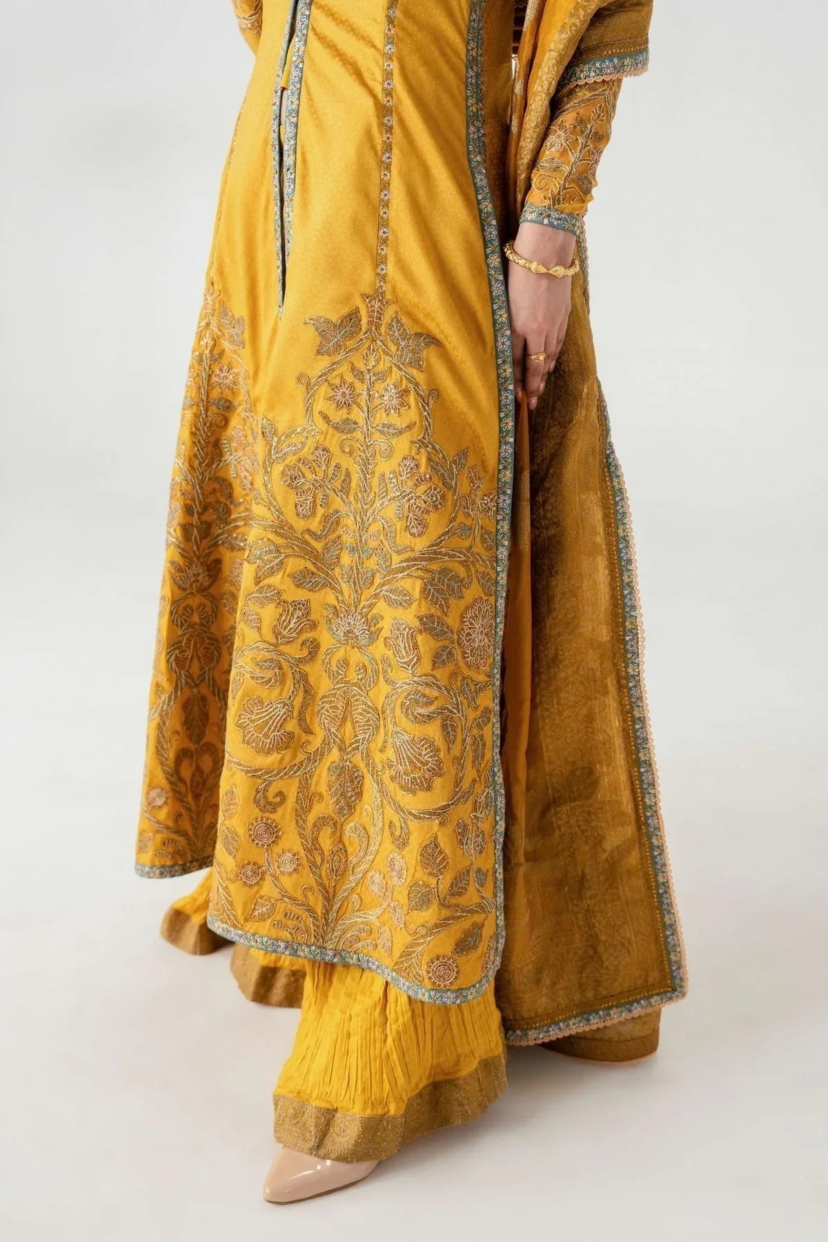 Fahad Hussayn | Jalsa Ghar | Kunj buta - Aqsa Fabrics