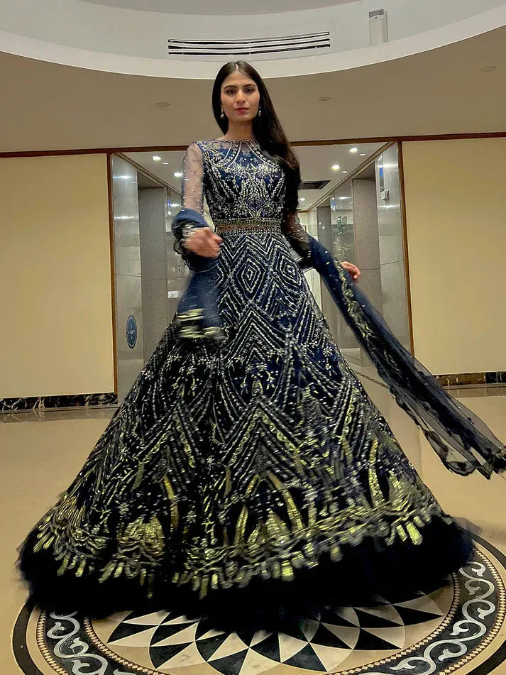 Epoque | Avanti Wedding Formals | Laila - Aqsa Fabrics