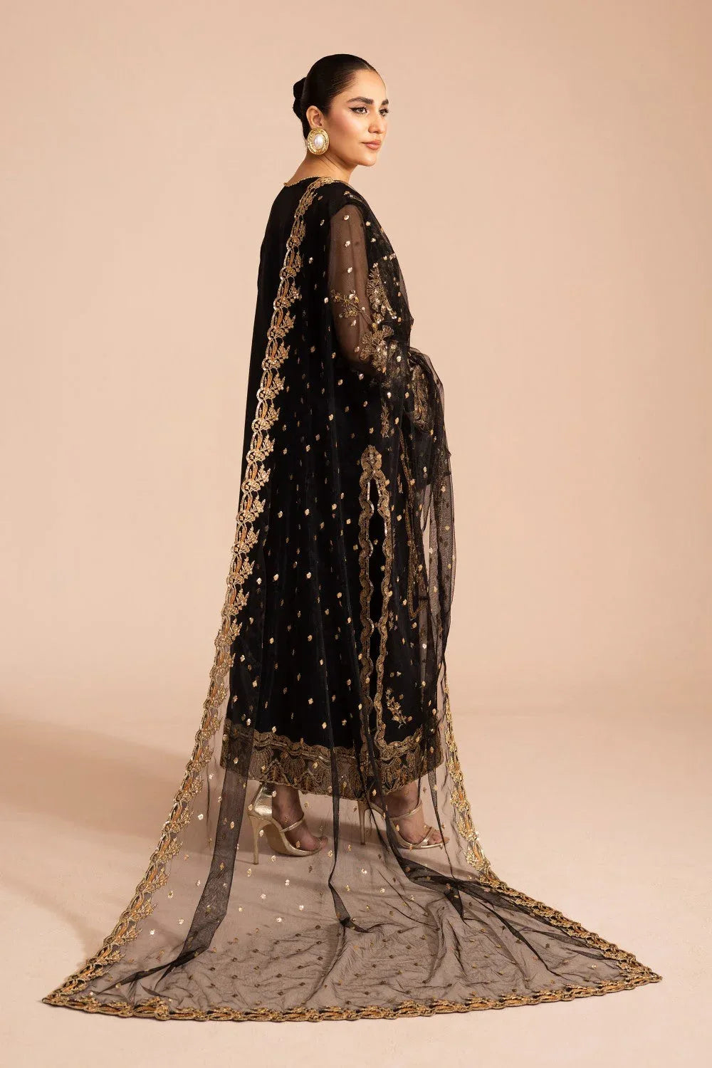 Maryum N Maria | Zircon Formals | LALEH - MS40080 - Aqsa Fabrics