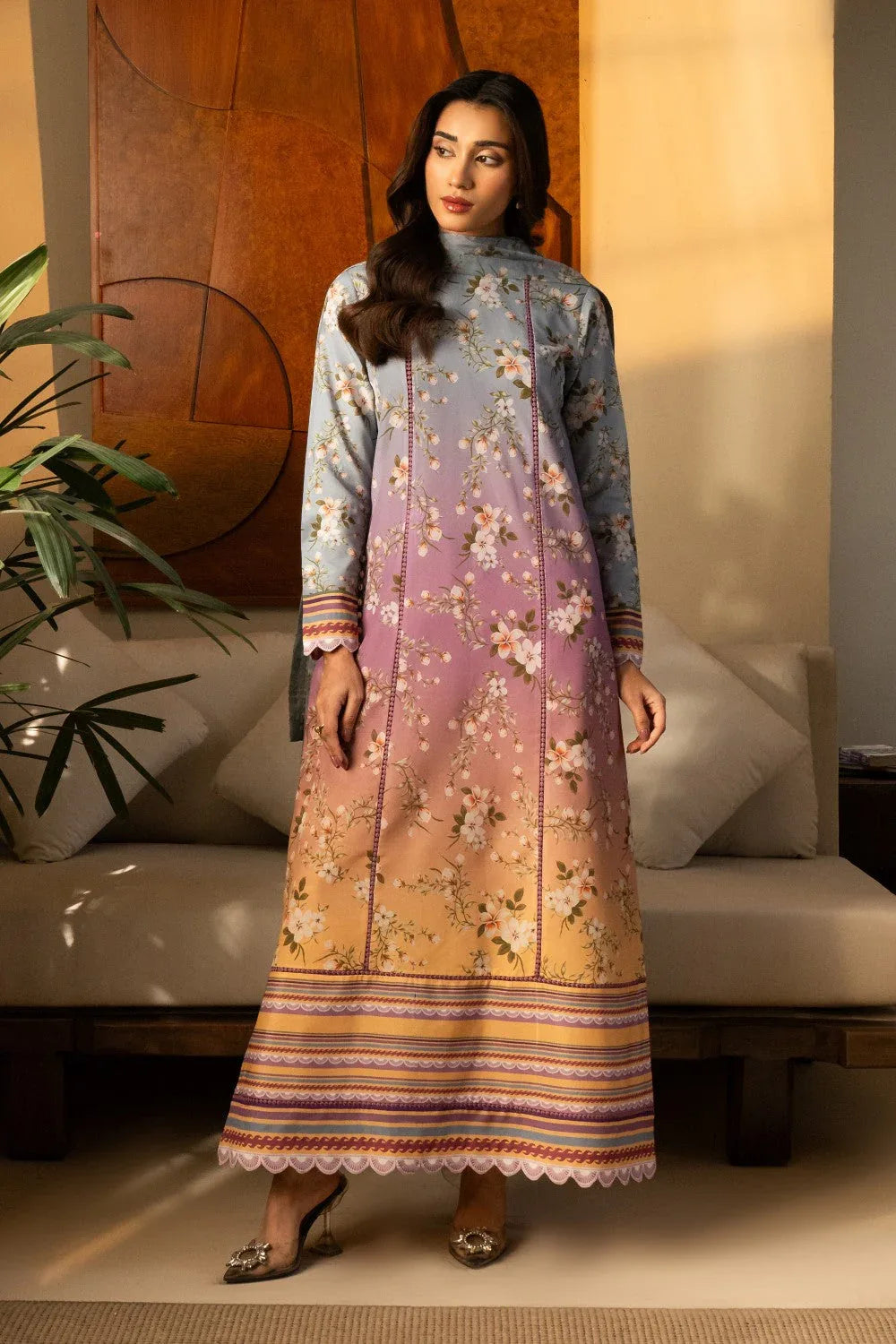 Maryum N Maria | Nazm Collection | LANA - MS50458 - Aqsa Fabrics