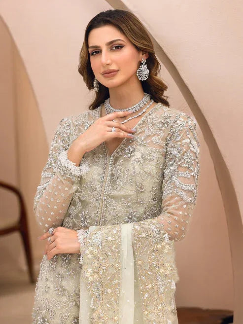 Epoque | Le Tresor Luxury Pret | OPALINE - Aqsa Fabrics