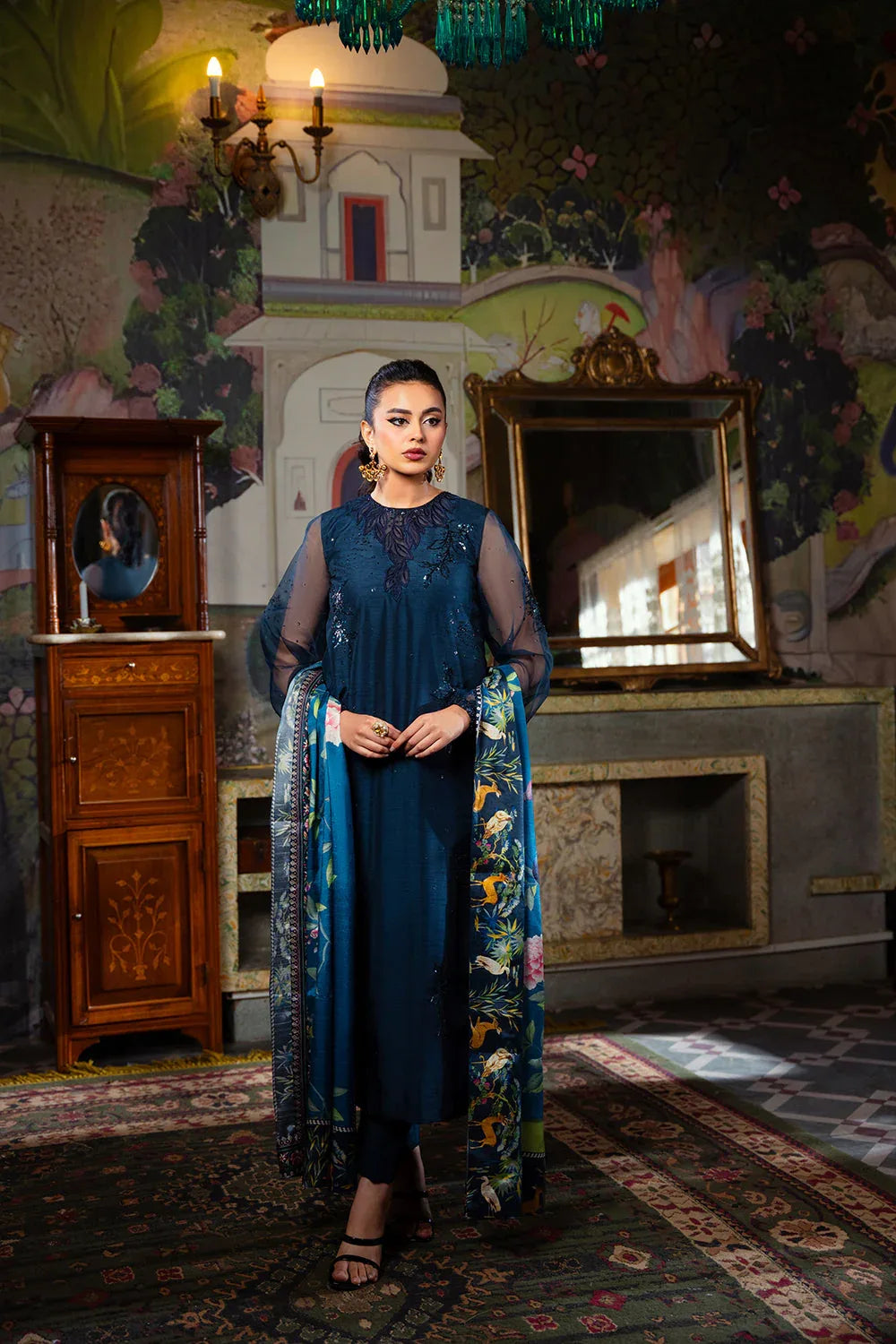 Saira Rizwan | Dahini Silk Pret | SIAN -SRLP03-25 - Aqsa Fabrics