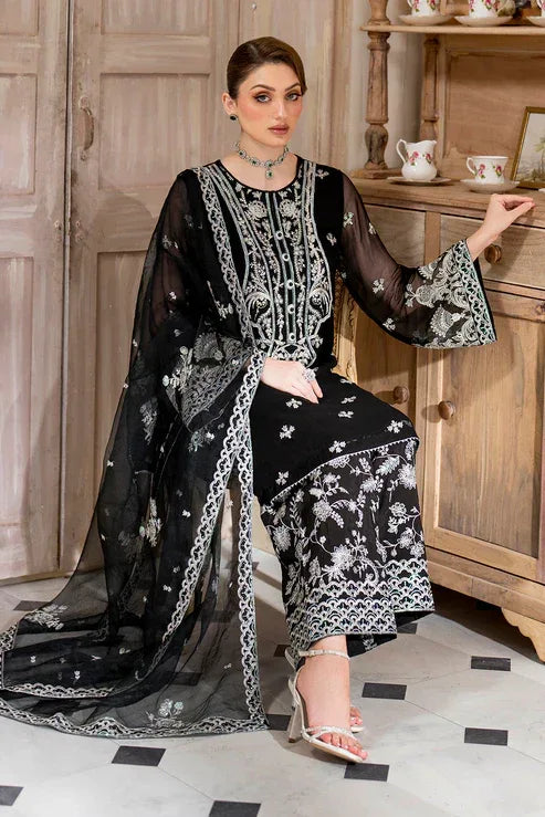 Declare | Chiffon Luxe | DELIA LFP-1113 - Aqsa Fabrics