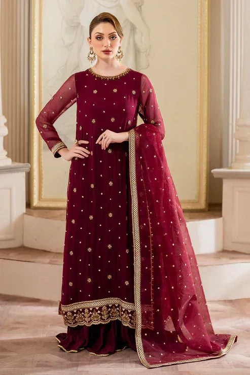 Declare | Chiffon Luxe | ROSA LFP-1112 - Aqsa Fabrics