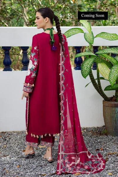 Marjjan | Lovella Winter 25 |MEV-46 A (REDDISH) - Aqsa Fabrics