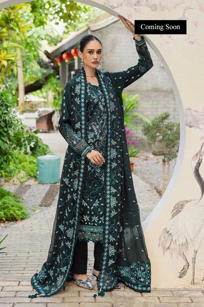 Marjjan | Lovella Winter 25 | MEV-45 B (GREEN) - Aqsa Fabrics
