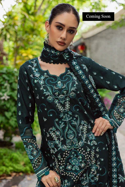 Marjjan | Lovella Winter 25 | MEV-45 B (GREEN) - Aqsa Fabrics