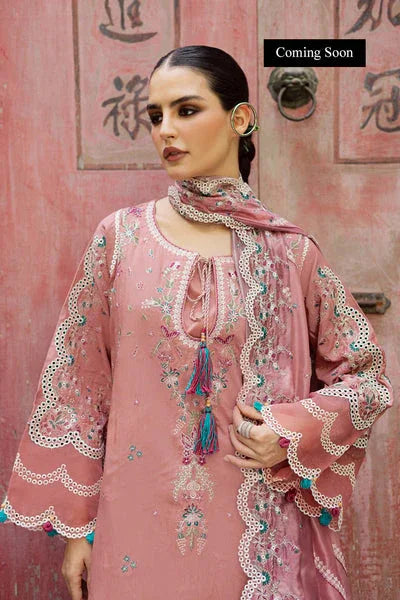 Marjjan | Lovella Winter 25 | MEV-47 A (PINK) - Aqsa Fabrics