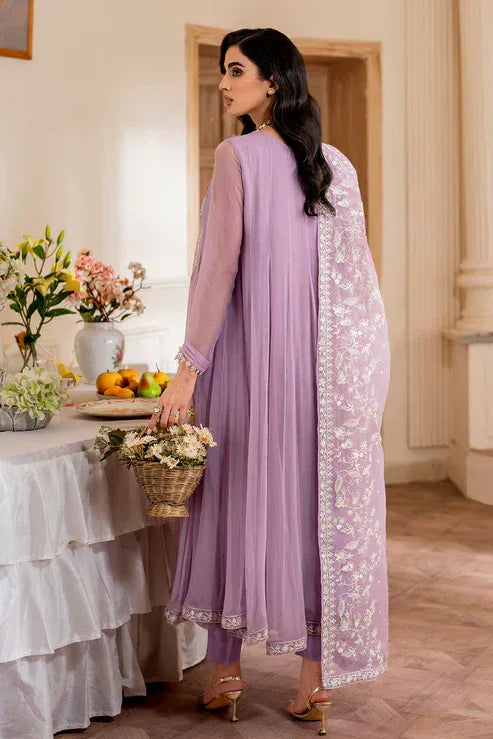 Declare | Chiffon Luxe | ORCHID LFP-1107 - Aqsa Fabrics