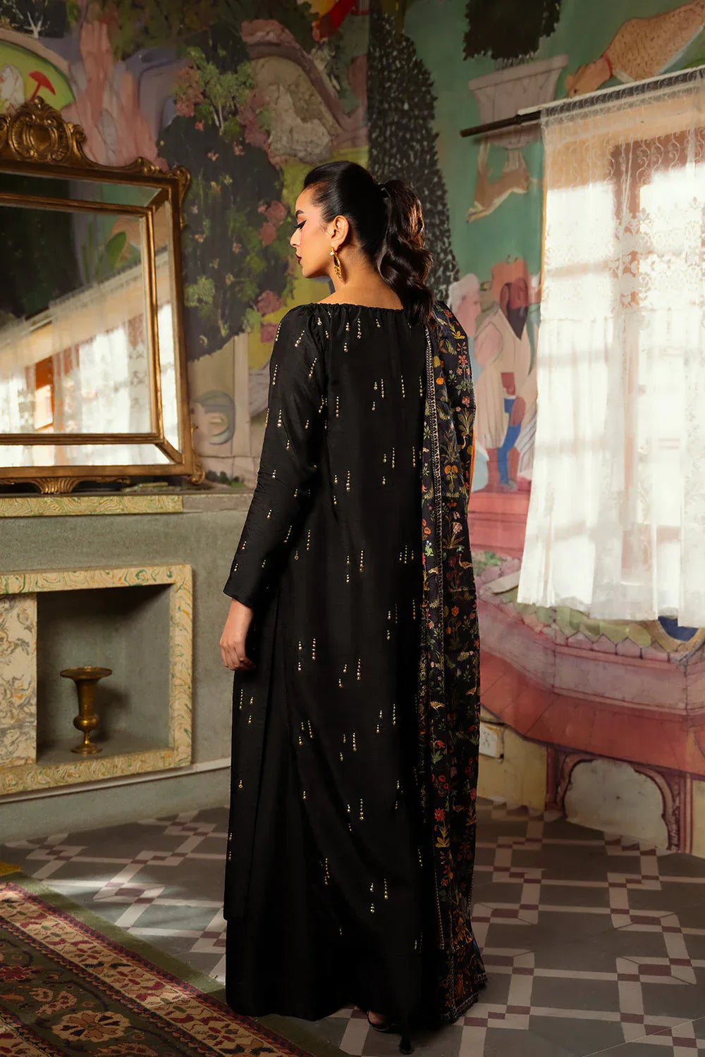 Saira Rizwan | Dahini Silk Pret | ESMA - SRLP02-25 - Aqsa Fabrics
