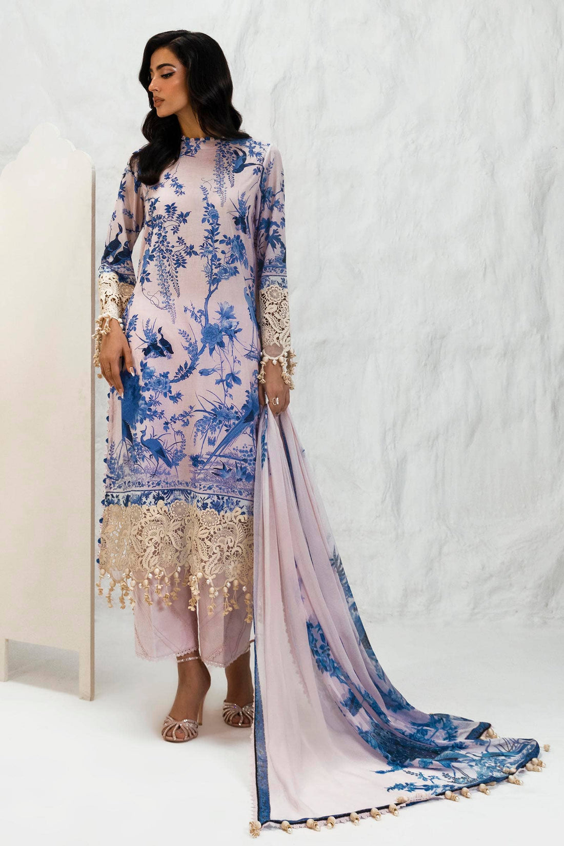 Sana Safinaz | Muzlin Summer 24 | 004B-CI - Aqsa Fabrics