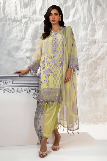 Sana Safinaz | Muzlin Summer 24 | 010A-CT - Aqsa Fabrics