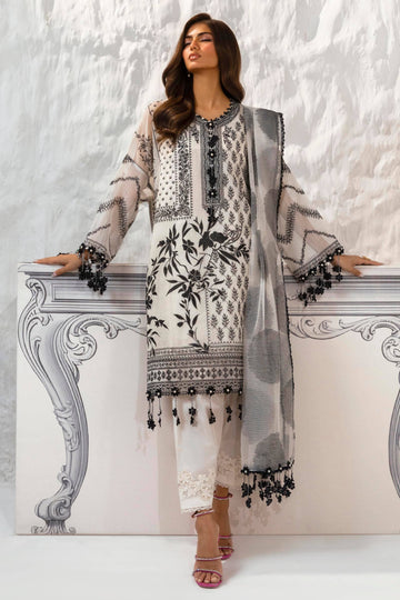 Sana Safinaz | Muzlin Summer 24 | 010B-CT - Aqsa Fabrics