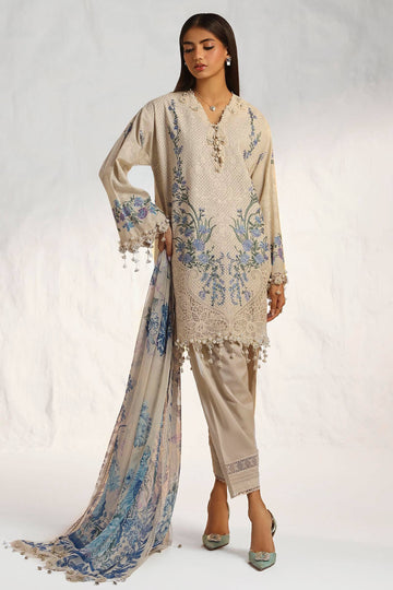 Sana Safinaz | Muzlin Summer 24 | 012B-CJ - Aqsa Fabrics