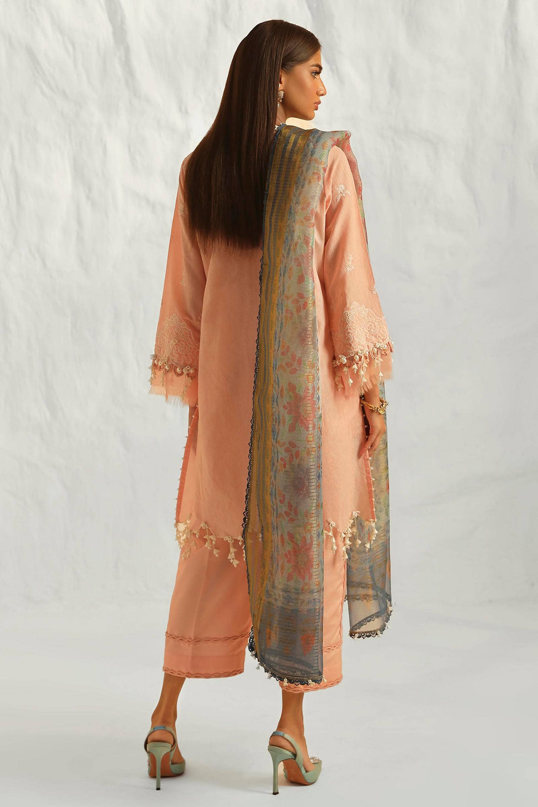 Sana Safinaz | Muzlin Summer 24 | 013A-DH - Aqsa Fabrics