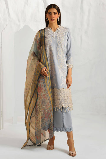 Sana Safinaz | Muzlin Summer 24 | 013B-DH - Aqsa Fabrics