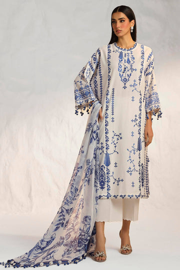 Sana Safinaz | Muzlin Summer 24 | 017A-CJ - Aqsa Fabrics