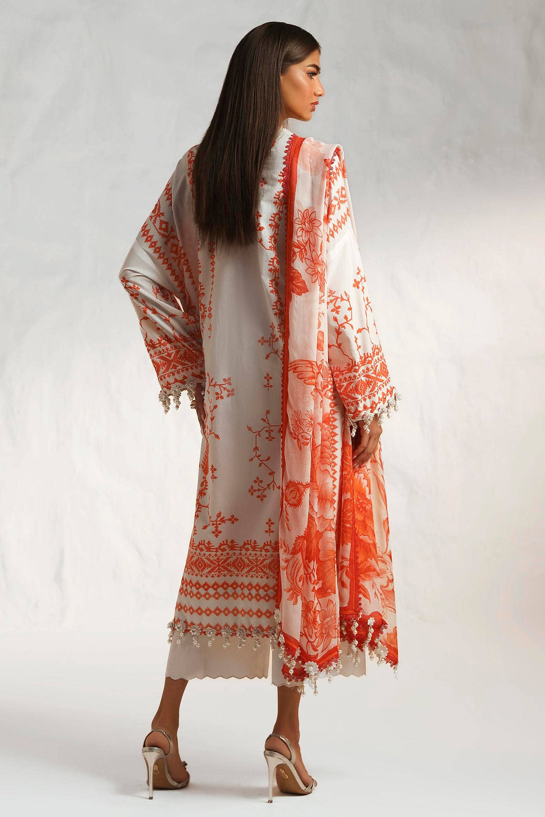 Sana Safinaz | Muzlin Summer 24 | 017B-CJ - Aqsa Fabrics