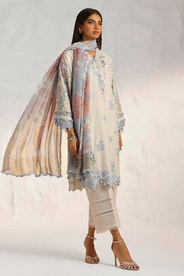 Sana Safinaz | Muzlin Summer 24 | 019A-CJ - Aqsa Fabrics