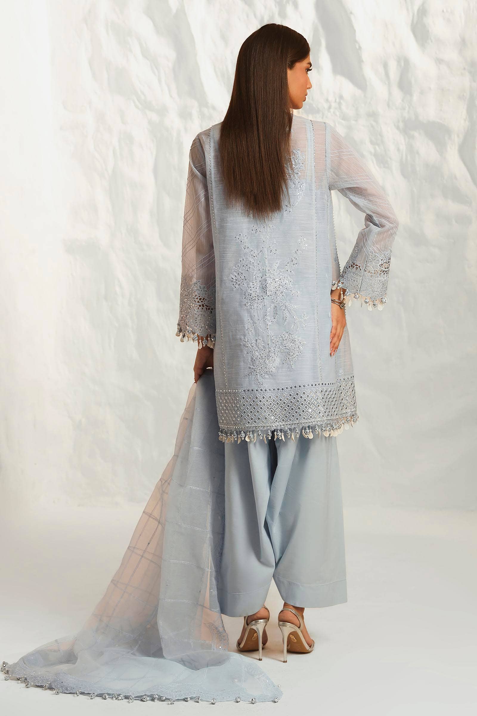 Sana Safinaz | Muzlin Summer 24 | 020A-CV - Aqsa Fabrics