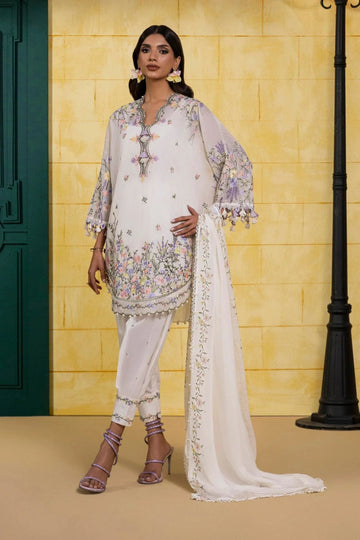 Sana Safinaz | Muzlin Spring 25 | M251-003A-3CJ - Aqsa Fabrics