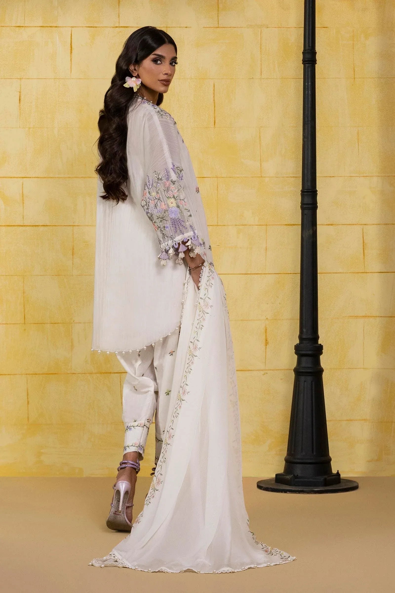 Sana Safinaz | Muzlin Spring 25 | M251-003A-3CJ - Aqsa Fabrics
