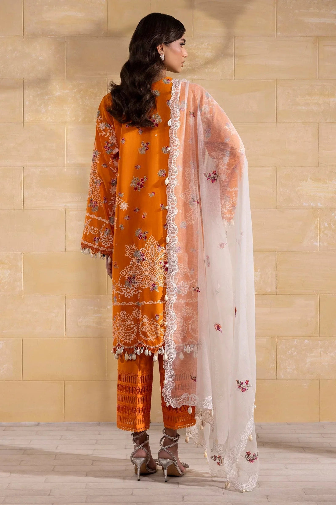 Sana Safinaz | Muzlin Spring 25 | M251-004B-3CT - Aqsa Fabrics