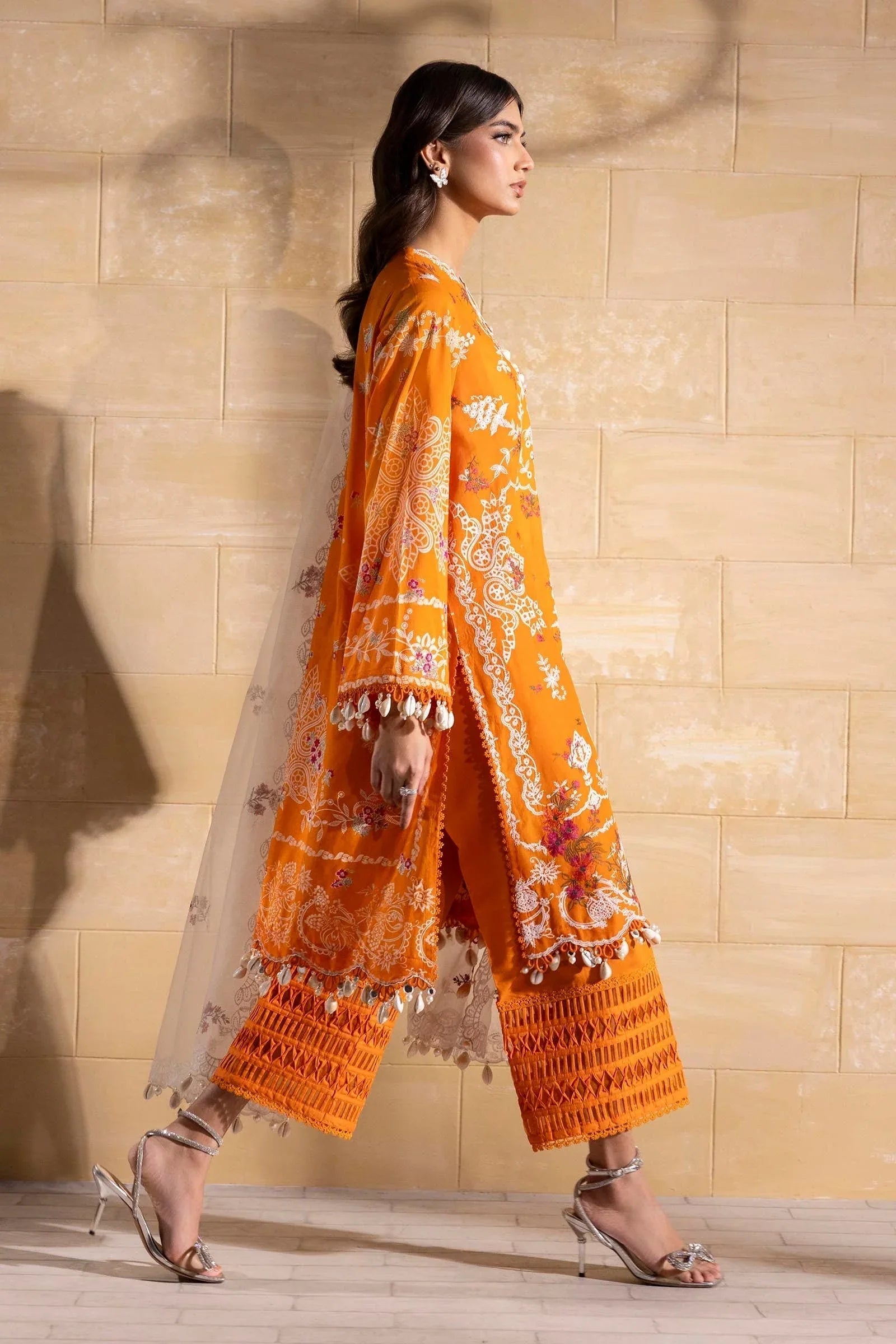 Sana Safinaz | Muzlin Spring 25 | M251-004B-3CT - Aqsa Fabrics